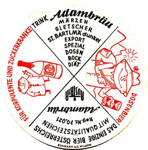 innsbruck t-a adam rund 4b (220-das-trink adambru-schwarzrot)